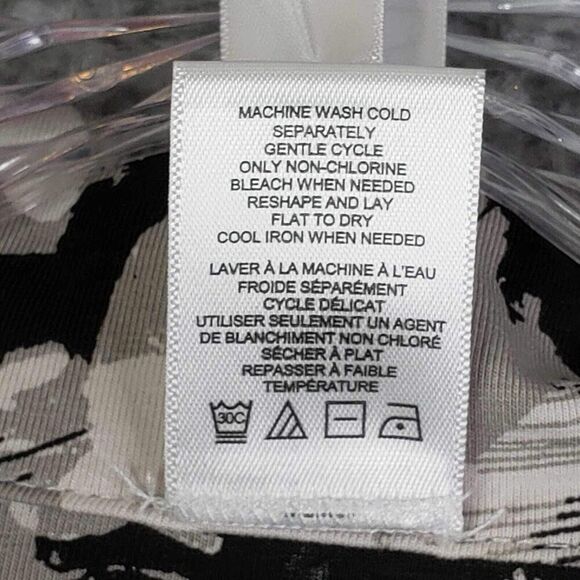 Wynne Layers Popover Shirt Tunic Plus Size 2X LS Shirt Top Blouse Tropical Black - Picture 7 of 12